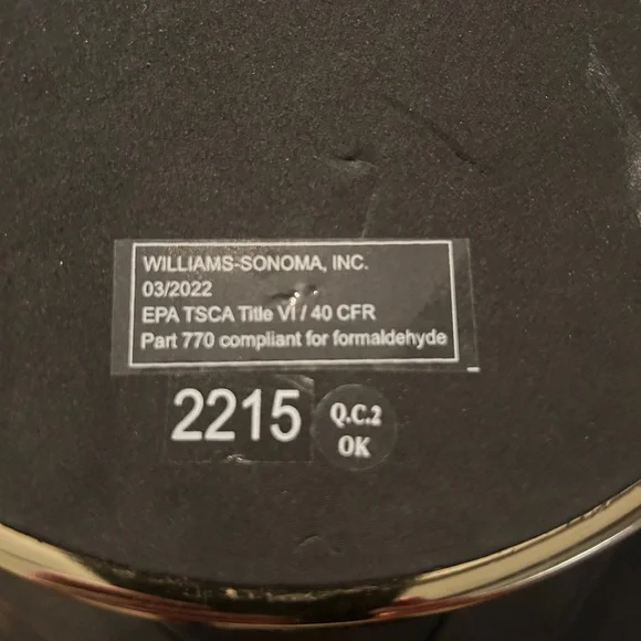 West Elm Brass Sculptural Vanity Mirror - Picture 9 of 10